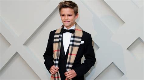 david beckham zoon burberry|Beckham for Burberry: Romeo Beckham introduces .